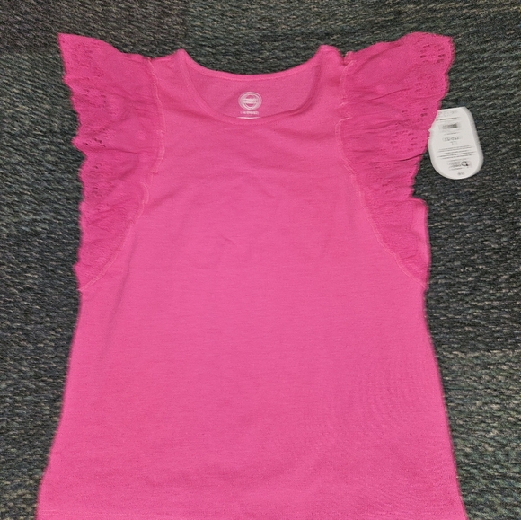 Wonder Nation Girls Pink Sleeveless Top Size L (10-12 - Picture 4 of 9